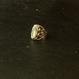 Navajo silver Abalone Ring