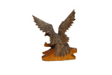 Large Carved Vintage Native American Wooden Eagle