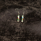 Vintage Native American  Hooked Earrings