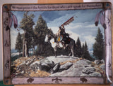RICHARD LUCE Native Indian Heritage Porcelain Plates (set of six)